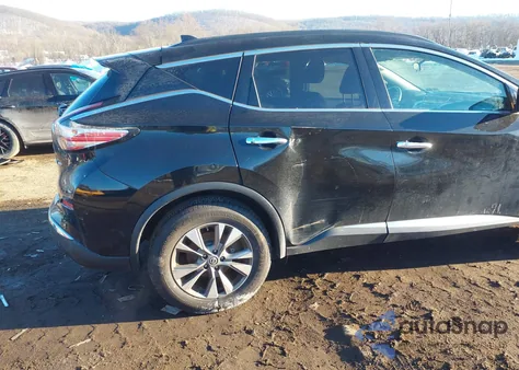 2017 Nissan Murano Sv from USA, damaged, VIN 5N1AZ2MH0HN113334